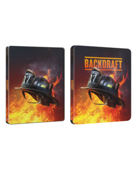 Steelbook 4K Backdraft, ¿mejor sin título frontal impreso o con?