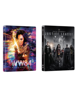 Nuevos steelbook de WW84 & ZS:JL en exclusiva