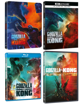 Carátulas italianas de Godzilla Vs Kong