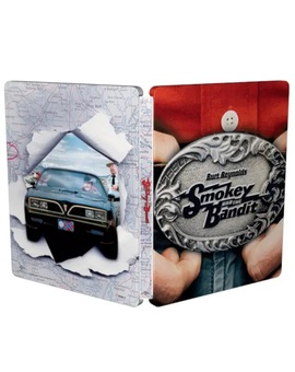 Corregido diseño steelbook 4K Smokey and the Bandit 