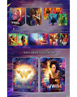 Presentación steelbook WW84 de Mantalab