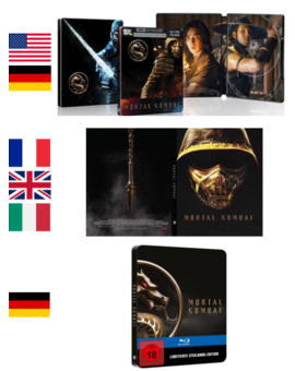 Steelbooks Mortal Kombat (2021), ¿cuál elegirías para España?