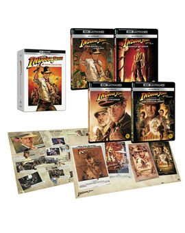 Edición coreana de La colección Indiana Jones en UHD 4K