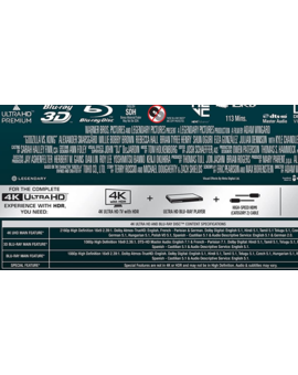 Godzilla VS Kong en 3D con castellano en el extranjero 
