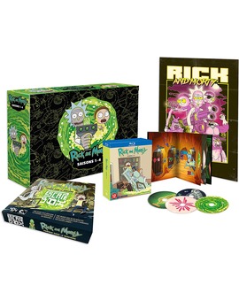 Edición coleccionista con las 4 temporadas de Rick & Morty