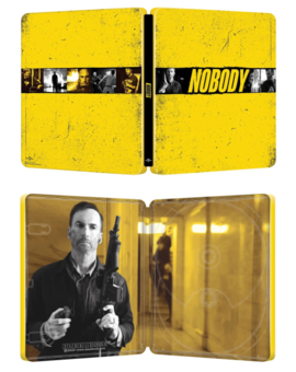 Diseño final steelbook 4K/BD de Nobody 