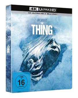 Diseño steelbook The Thing en 4K/BD