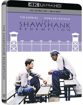 Diseño steelbook 4K/BD The Shawshank Redemption 