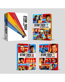 Star Trek la serie original en steelbook blu-ray 