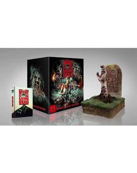 Edición coleccionista Night of the living dead de Tom Savini con figura y mediabook