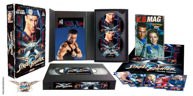 Edición coleccionista Retro VHS BD Street Fighter 
