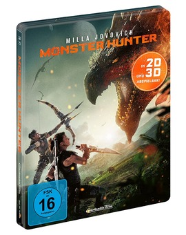 Steelbook 3D de Monster Hunter