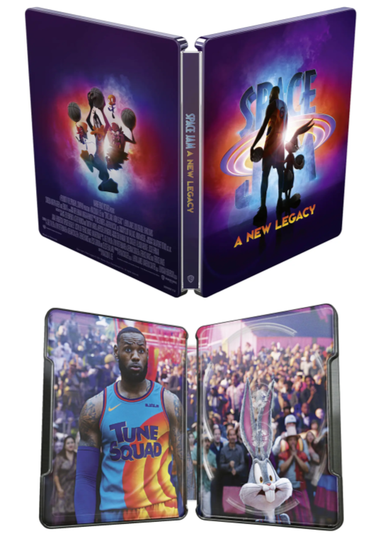 Diseño steelbook 4K Space Jam A New Legacy