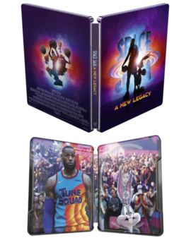 Diseño steelbook 4K Space Jam A New Legacy