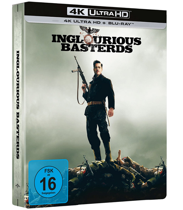 Diseño steelbook 4K Inglourious Basterds