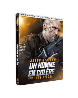 Diseño steelbook 4K Wrath Of Man 