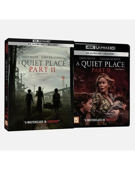 Edición coreana de A Quiet Place 2 en 4K/BD