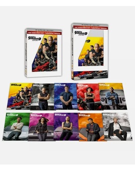 Edición especial 4K/BD Fast & Furious 9 con funda y postales
