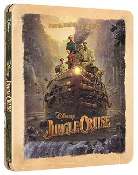Diseño steelbook 4K Jungle Cruise
