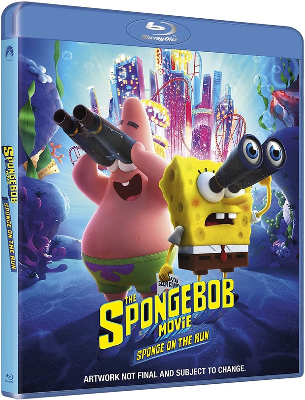 La nueva película de Bob Esponja también saldrá en Europa en Blu-ray 
