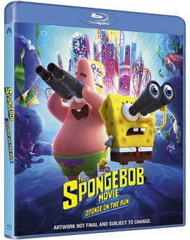 La nueva película de Bob Esponja también saldrá en Europa en Blu-ray 