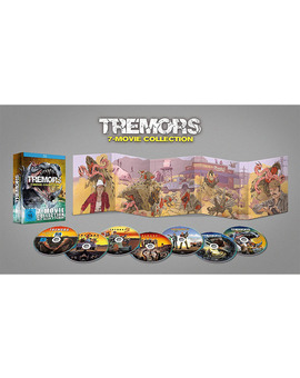 Digipak Tremors con 7 películas en Alemania 
