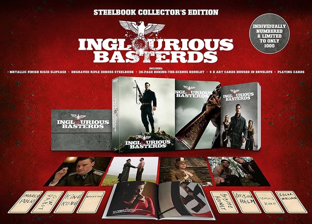 Disponible la coleccionista italiana de Inglourious Basterds en 4K
