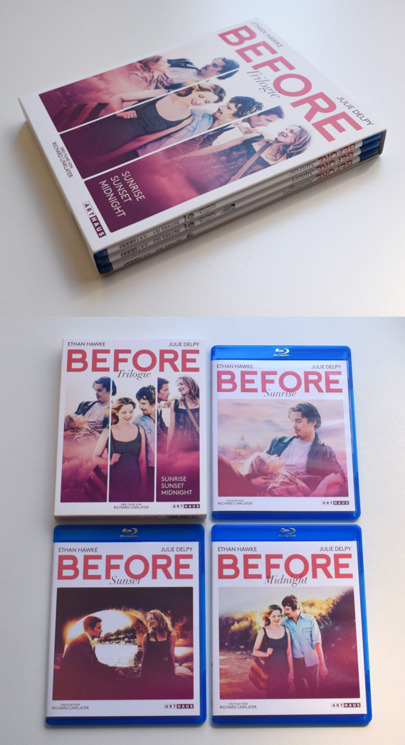 Interesante pack de la trilogía del Antes... de Linklater