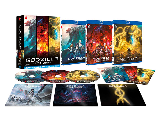 Trilogía animada de Godzilla de Seshita y Shizuno