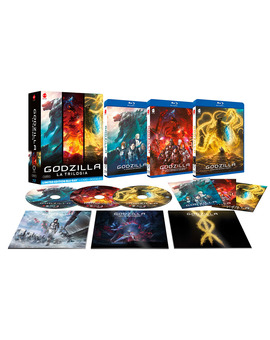 Trilogía animada de Godzilla de Seshita y Shizuno