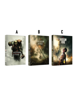 Tres Mediabooks de Hacksaw Ridge en UHD 4K/BD
