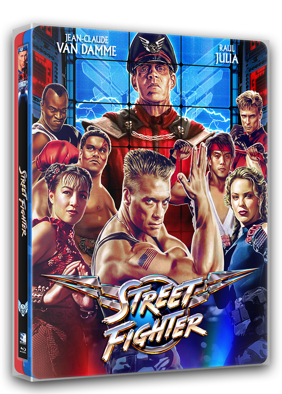 Steelbook Street Fighter con funda