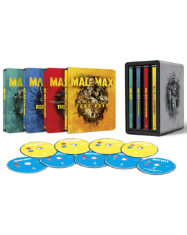 Mad Max Antología en steelbook y cofre metálico
