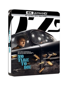 No Time To Die en steelbook 4K y edición coleccionista Aston Martin DB5