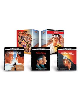 Trilogía Karate Kid en UHD 4K/BD