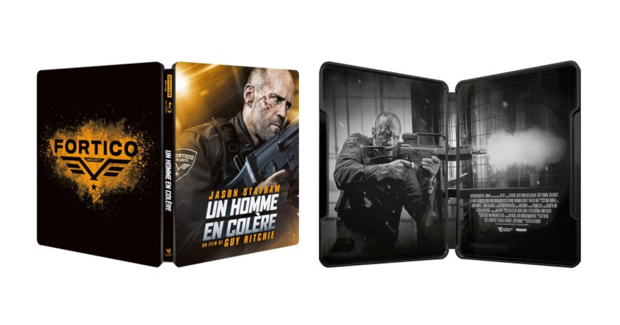 Diseño steelbook 4K Wrath of Man