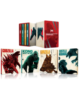 Así son los nuevos steelbook del Monsterverso 