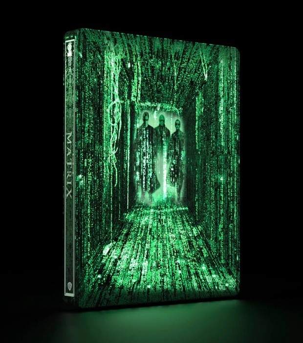 Diseño steelbook 4K Matrix de ToC