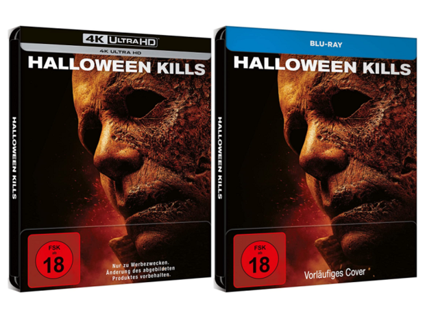 Dos steelbook de Halloween Kills en Alemania.