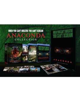 Colección Ananconda con las 4 películas