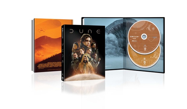 Diseño final digibook lenticular Dune en 4K/BD