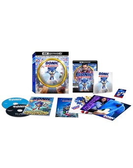 Edición especial 4K Sonic the hedgehog con mini-steelbook