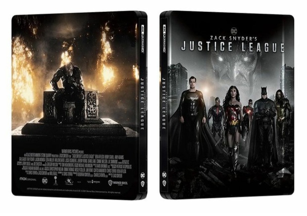 Diseño steelbook exclusivo 4K ZSJL 