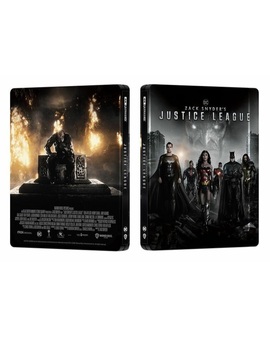 Diseño steelbook exclusivo 4K ZSJL 