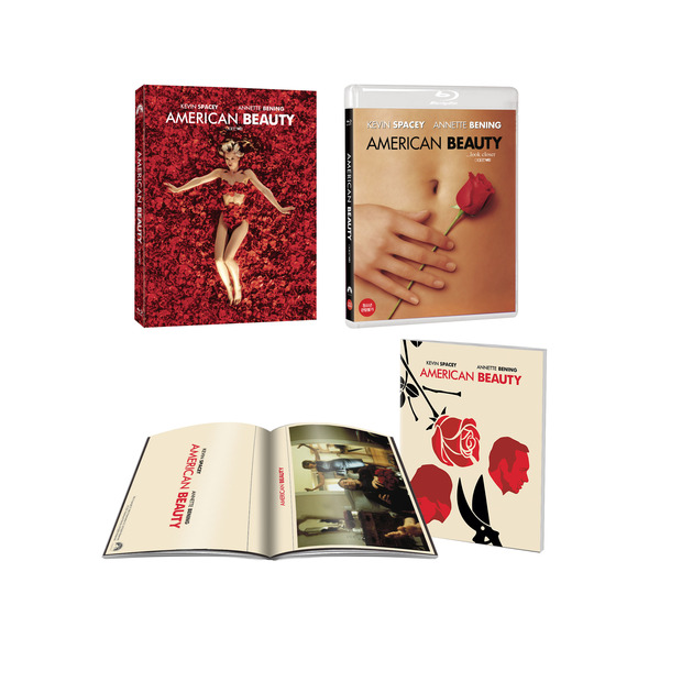 American Beauty con funda, libreto y extras.