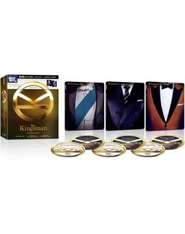Colección The Kingsman en steelbooks uniformes