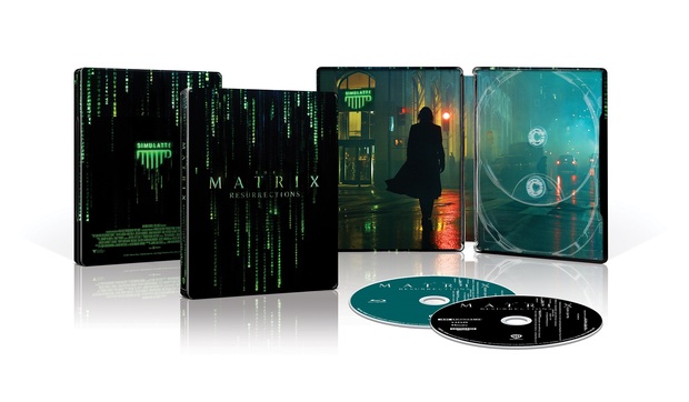 Diseño 1 steelbook The Matrix Resurrections