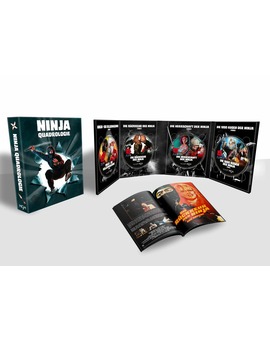 Digipak Tetralogía Ninja en Alemania