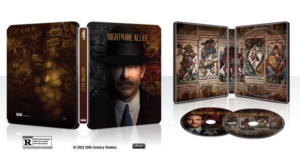 Diseño steelbook 4K/BD Nightmare Alley