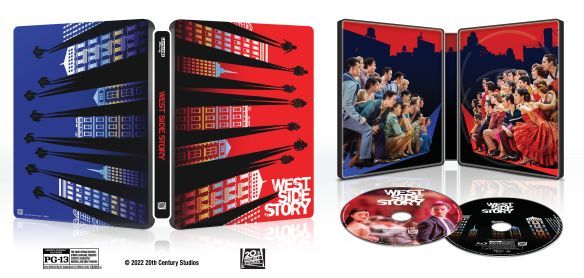 Diseño steelbook 4K/BD West Side Story